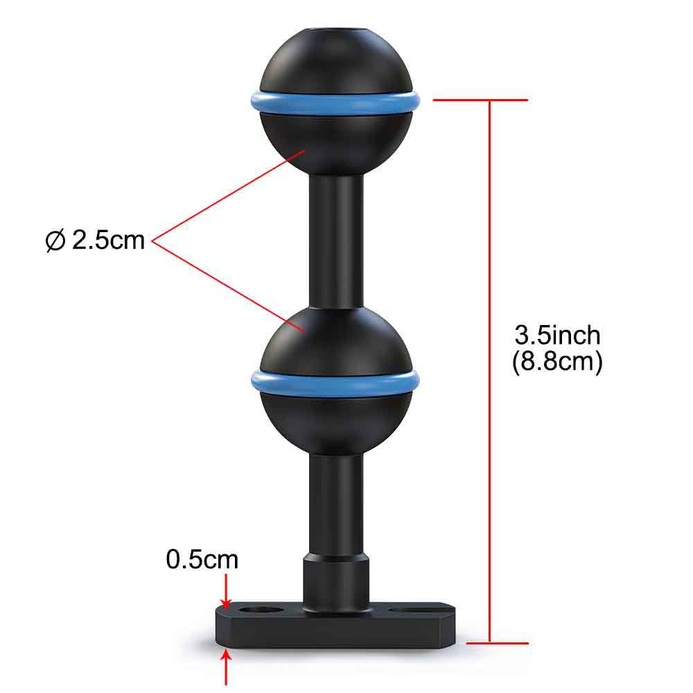 Seafrogs Dubbele 1'' Bal Adapt - Photo Booth Frame recensie en prijs