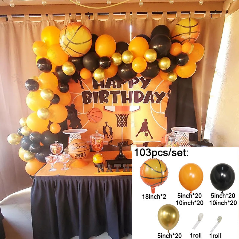 1Set Basketbal Folie Ballon Sl - Balloon Arch Kit recensie en prijs