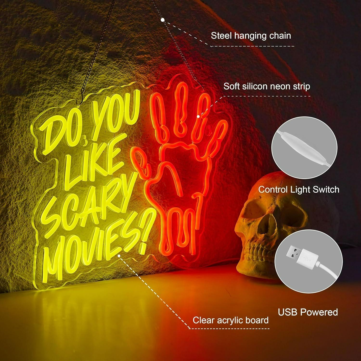 Houdt u van horrorfilms? Neonb - Neon Sign Party recensie en prijs