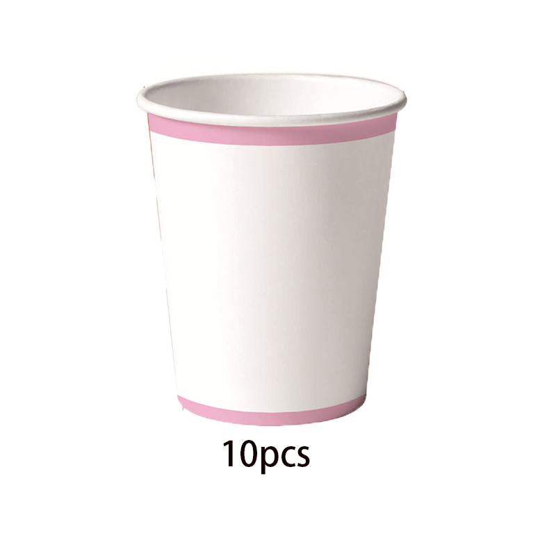 Roze gegolfde rand wegwerp ser - Table Cloth Disposable recensie en prijs