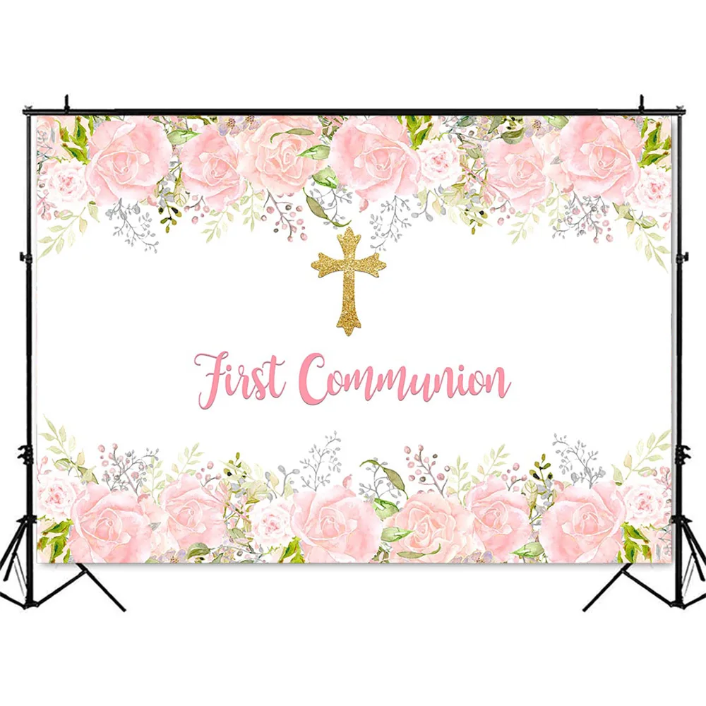 Eerste heilige communie verjaa - Dessert Table Backdrop recensie en prijs