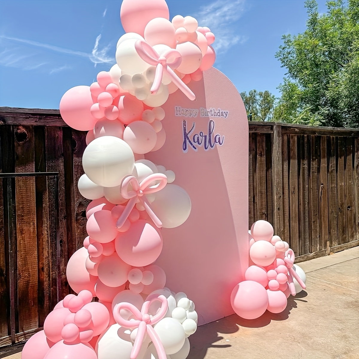 141-delige roze lintballonnen  - Balloon Arch Kit recensie en prijs