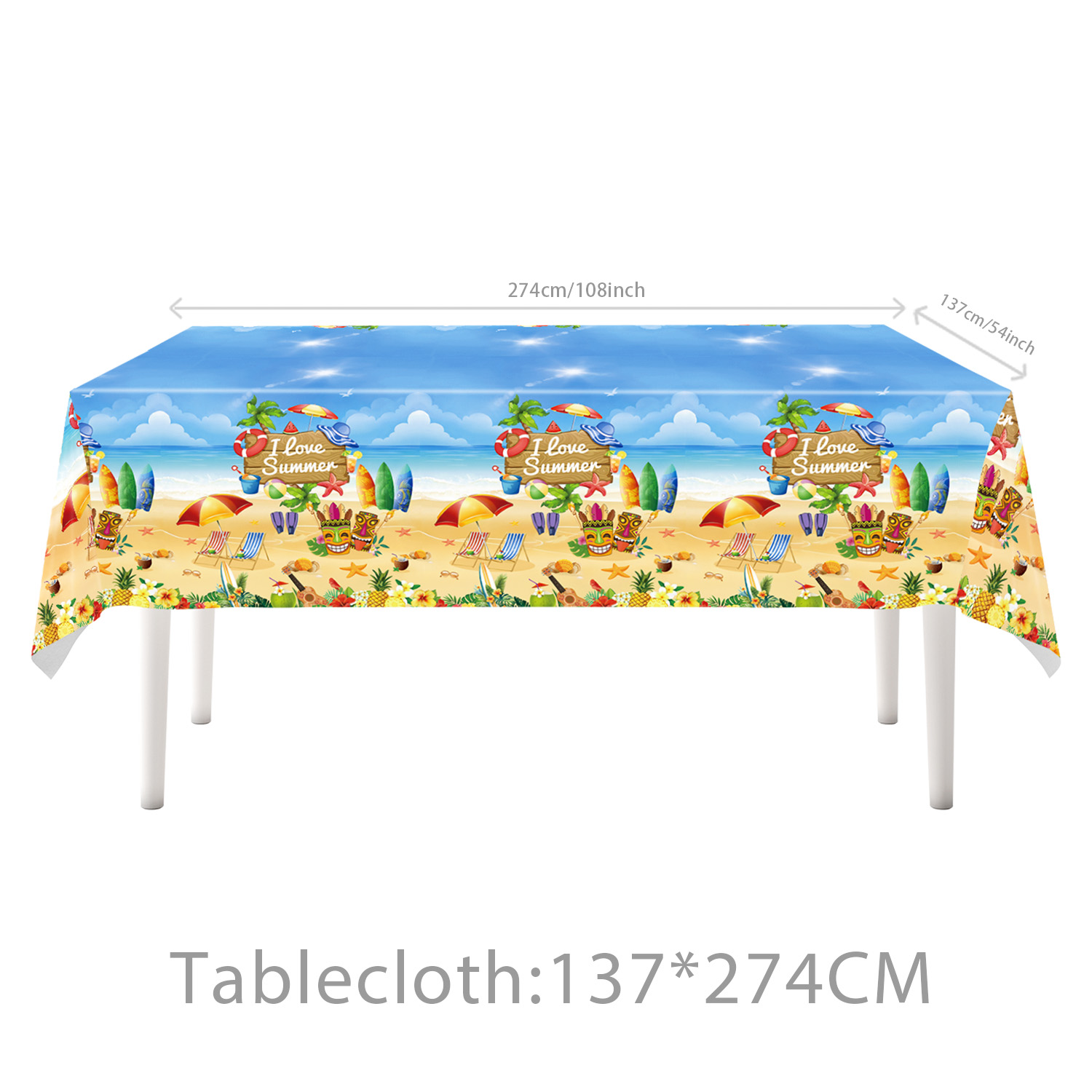 Hawaïaans Hallo Zomer Luau Fee - Table Cloth Disposable recensie en prijs